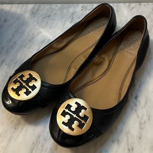 Tory Burch black flats size 6.5